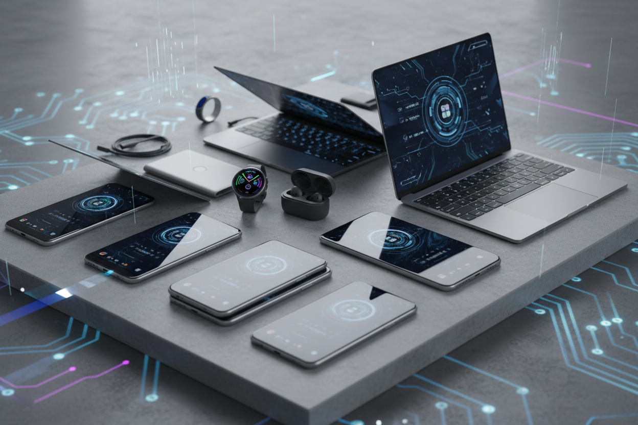 Mobiles, Laptops & Wearables
