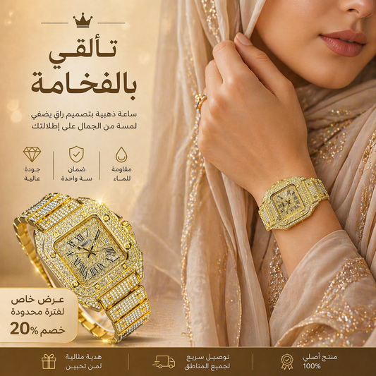 Women Gold Watch