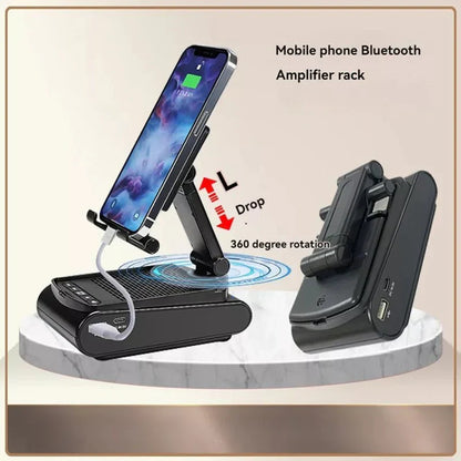 أفضل حامل جوال مع مكبر صوت بلوتوث F15 – عرض مميز لفترة محدودة Best Mobile Holder with Bluetooth Speaker F15