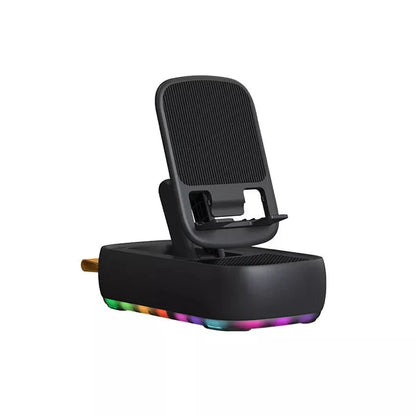 أفضل حامل جوال مع مكبر صوت بلوتوث F15 – عرض مميز لفترة محدودة Best Mobile Holder with Bluetooth Speaker F15